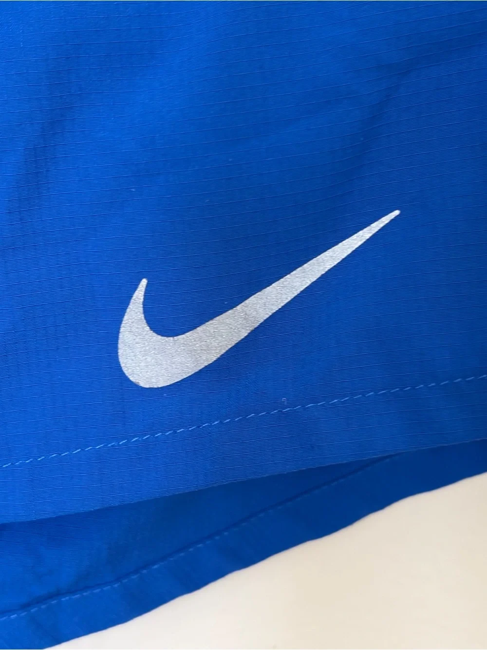 Nike Women’s Royal Blue Athletic Running Shorts with Black Drawstring small